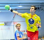 27.11.2021, Krems, Handball, Handball Liga Austria, HLA, GD, UHK Krems, HC Linz,<br><br><br><br><br><br>Copyright / www. sportfotos. at<br>Missongasse 21<br>A - 3500 Krems<br>zierlinger@sportfotos.at<br>www.sportfotos.at<br>Kremser Bank <br>BIC SPKDAT21XXX<br>IBAN AT392022800704000918