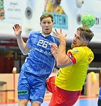 27.11.2021, Krems, Handball, Handball Liga Austria, HLA, GD, UHK Krems, HC Linz,<br><br><br><br><br><br>Copyright / www. sportfotos. at<br>Missongasse 21<br>A - 3500 Krems<br>zierlinger@sportfotos.at<br>www.sportfotos.at<br>Kremser Bank <br>BIC SPKDAT21XXX<br>IBAN AT392022800704000918