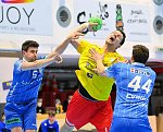 27.11.2021, Krems, Handball, Handball Liga Austria, HLA, GD, UHK Krems, HC Linz,<br><br><br><br><br><br>Copyright / www. sportfotos. at<br>Missongasse 21<br>A - 3500 Krems<br>zierlinger@sportfotos.at<br>www.sportfotos.at<br>Kremser Bank <br>BIC SPKDAT21XXX<br>IBAN AT392022800704000918