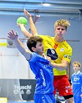 27.11.2021, Krems, Handball, Handball Liga Austria, HLA, GD, UHK Krems, HC Linz,<br><br><br><br><br><br>Copyright / www. sportfotos. at<br>Missongasse 21<br>A - 3500 Krems<br>zierlinger@sportfotos.at<br>www.sportfotos.at<br>Kremser Bank <br>BIC SPKDAT21XXX<br>IBAN AT392022800704000918