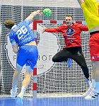 27.11.2021, Krems, Handball, Handball Liga Austria, HLA, GD, UHK Krems, HC Linz,<br><br><br><br><br><br>Copyright / www. sportfotos. at<br>Missongasse 21<br>A - 3500 Krems<br>zierlinger@sportfotos.at<br>www.sportfotos.at<br>Kremser Bank <br>BIC SPKDAT21XXX<br>IBAN AT392022800704000918