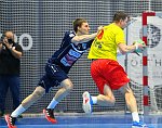 26.02.2022, Krems, Handball, Handball Liga Austria, HLA, GD, UHK Krems, V�slauer HC<br>KIRVELIAVICIUS Romas<br><br>Copyright / www. sportfotos. at<br>Missongasse 21<br>A - 3500 Krems<br>zierlinger@sportfotos.at<br>www.sportfotos.at<br>Kremser Bank <br>BIC SPKDAT21XXX<br>IBAN AT392022800704000918<br>