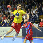 03.02.2024 Krems, Handball, Handball Liga Austria, HLA, UHK Krems, HC FIVERS WAT Margareten, <br>DICKER Daniel, DVORAK Florentin<br><br>