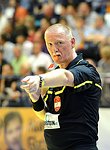 12.05.2012, Krems, Handball, Handball Liga Austria, <br>HLA, Halbfinalserie, Spiel 3, UHK Krems, HITTirol,<br>PANN Michael<br><br><br><br>Copyright DIENER / Zierlinger Karl<br>Marktgasse 3-7 / 4 / 5 / 21<br>A-1090 Wien<br>Telefax +43 1 955 32 35<br>Mobil +43 676 629 98 51<br>BA-CA<br>Bank Nr. 12000<br>Account Nr. 00712 223 783<br>e-mail: agentur@diener.at<br>Datenbank: www.diener.at
