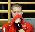 12.05.2012, Krems, Handball, Handball Liga Austria, <br>HLA, Halbfinalserie, Spiel 3, UHK Krems, HITTirol,<br>VIZVARY Kristof<br><br><br><br>Copyright DIENER / Zierlinger Karl<br>Marktgasse 3-7 / 4 / 5 / 21<br>A-1090 Wien<br>Telefax +43 1 955 32 35<br>Mobil +43 676 629 98 51<br>BA-CA<br>Bank Nr. 12000<br>Account Nr. 00712 223 783<br>e-mail: agentur@diener.at<br>Datenbank: www.diener.at