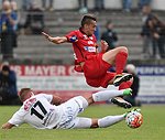 15.07.2016, Fussball, OEFB Cup, Kremser Stadion, KSC Krems - SKN St.Plten,<br>WEBER Christoph, STEC David<br><br>Copyright DIENER / Zierlinger Karl<br>Marktgasse 3-7 / 4 / 5 / 21<br>A-1090 Wien<br>Telefax +43 1 955 32 35<br>Mobil +43 676 629 98 51<br>BA-CA<br>Bank Nr. 12000<br>Account Nr. 00712 223 783<br>e-mail: agentur@diener.at<br>Datenbank: www.diener.at