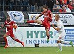 15.07.2016, Fussball, OEFB Cup, Kremser Stadion, KSC Krems - SKN St.Plten,<br>THUERAUER Lukas, MARSCHALL Lukas<br><br>Copyright DIENER / Zierlinger Karl<br>Marktgasse 3-7 / 4 / 5 / 21<br>A-1090 Wien<br>Telefax +43 1 955 32 35<br>Mobil +43 676 629 98 51<br>BA-CA<br>Bank Nr. 12000<br>Account Nr. 00712 223 783<br>e-mail: agentur@diener.at<br>Datenbank: www.diener.at
