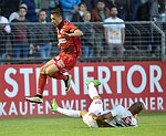 15.07.2016, Fussball, OEFB Cup, Kremser Stadion, KSC Krems - SKN St.Plten,<br>MARTIC Manuel, WEBER Christoph<br><br>Copyright DIENER / Zierlinger Karl<br>Marktgasse 3-7 / 4 / 5 / 21<br>A-1090 Wien<br>Telefax +43 1 955 32 35<br>Mobil +43 676 629 98 51<br>BA-CA<br>Bank Nr. 12000<br>Account Nr. 00712 223 783<br>e-mail: agentur@diener.at<br>Datenbank: www.diener.at