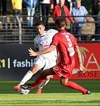 15.07.2016, Fussball, OEFB Cup, Kremser Stadion, KSC Krems - SKN St.Plten,<br>SALKIC Edin, HEERINGS Kai<br><br>Copyright DIENER / Zierlinger Karl<br>Marktgasse 3-7 / 4 / 5 / 21<br>A-1090 Wien<br>Telefax +43 1 955 32 35<br>Mobil +43 676 629 98 51<br>BA-CA<br>Bank Nr. 12000<br>Account Nr. 00712 223 783<br>e-mail: agentur@diener.at<br>Datenbank: www.diener.at