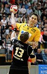 21.04.2012, Krems, Handball, Handball Liga Austria, <br>HLA, MPO, UHK Krems, Bregenz,<br>BELAS Ivica, GUENTHER Matthias<br><br><br>Copyright DIENER / Zierlinger Karl<br>Marktgasse 3-7 / 4 / 5 / 21<br>A-1090 Wien<br>Telefax +43 1 955 32 35<br>Mobil +43 676 629 98 51<br>BA-CA<br>Bank Nr. 12000<br>Account Nr. 00712 223 783<br>e-mail: agentur@diener.at<br>Datenbank: www.diener.at