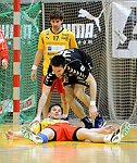 21.04.2012, Krems, Handball, Handball Liga Austria, <br>HLA, MPO, UHK Krems, Bregenz,<br>CHALUPA Georg, BANIC Vedran, SCHOPF Tobias<br><br><br>Copyright DIENER / Zierlinger Karl<br>Marktgasse 3-7 / 4 / 5 / 21<br>A-1090 Wien<br>Telefax +43 1 955 32 35<br>Mobil +43 676 629 98 51<br>BA-CA<br>Bank Nr. 12000<br>Account Nr. 00712 223 783<br>e-mail: agentur@diener.at<br>Datenbank: www.diener.at