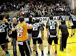 10.03.2012, Krems, Handball, Handball Liga Austria, HLA, MPO, UHK Krems - Fivers WAT Margareten,<br>Siegesjubel Fivers<br><br>Copyright DIENER / Zierlinger Karl<br>Marktgasse 3-7 / 4 / 5 / 21<br>A-1090 Wien<br>Telefax +43 1 955 32 35<br>Mobil +43 676 629 98 51<br>BA-CA<br>Bank Nr. 12000<br>Account Nr. 00712 223 783<br>e-mail: agentur@diener.at<br>Datenbank: www.diener.at