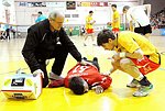 10.03.2012, Krems, Handball, Handball Liga Austria, HLA, MPO, UHK Krems - Fivers WAT Margareten,<br>PANOVICS Lajos, FILZWIESER Wolfgang, SCHOPF Tobias<br><br>Copyright DIENER / Zierlinger Karl<br>Marktgasse 3-7 / 4 / 5 / 21<br>A-1090 Wien<br>Telefax +43 1 955 32 35<br>Mobil +43 676 629 98 51<br>BA-CA<br>Bank Nr. 12000<br>Account Nr. 00712 223 783<br>e-mail: agentur@diener.at<br>Datenbank: www.diener.at