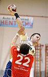 22.03.2012, Krems, Handball, Handball Liga Austria, HLA, MPO, UHK Krems, HC Hard,<br>CHALUPA Georg, KRSMANCIC Marko<br><br><br>Copyright DIENER / Zierlinger Karl<br>Marktgasse 3-7 / 4 / 5 / 21<br>A-1090 Wien<br>Telefax +43 1 955 32 35<br>Mobil +43 676 629 98 51<br>BA-CA<br>Bank Nr. 12000<br>Account Nr. 00712 223 783<br>e-mail: agentur@diener.at<br>Datenbank: www.diener.at
