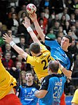 25.02.2012, Krems, Handball, Handball Liga Austria, HLA, MPO, UHK Krems - HC Linz,<br>VIZVARY Kristof, HERMANN Alexander<br><br><br>Copyright DIENER / Zierlinger Karl<br>Marktgasse 3-7 / 4 / 5 / 21<br>A-1090 Wien<br>Telefax +43 1 955 32 35<br>Mobil +43 676 629 98 51<br>BA-CA<br>Bank Nr. 12000<br>Account Nr. 00712 223 783<br>e-mail: agentur@diener.at<br>Datenbank: www.diener.at
