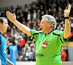 25.02.2012, Krems, Handball, Handball Liga Austria, HLA, MPO, UHK Krems - HC Linz,<br>HURICH Reinhard<br><br>Copyright DIENER / Zierlinger Karl<br>Marktgasse 3-7 / 4 / 5 / 21<br>A-1090 Wien<br>Telefax +43 1 955 32 35<br>Mobil +43 676 629 98 51<br>BA-CA<br>Bank Nr. 12000<br>Account Nr. 00712 223 783<br>e-mail: agentur@diener.at<br>Datenbank: www.diener.at