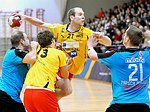 25.02.2012, Krems, Handball, Handball Liga Austria, HLA, MPO, UHK Krems - HC Linz,<br>KRNJAJAC Slavko, WALZER Guenther, SCHMOELZ Johann, PAPSCH Manuel<br><br><br>Copyright DIENER / Zierlinger Karl<br>Marktgasse 3-7 / 4 / 5 / 21<br>A-1090 Wien<br>Telefax +43 1 955 32 35<br>Mobil +43 676 629 98 51<br>BA-CA<br>Bank Nr. 12000<br>Account Nr. 00712 223 783<br>e-mail: agentur@diener.at<br>Datenbank: www.diener.at