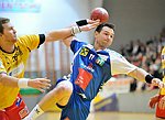 11.02.2012, Krems, Handball, Handball Liga Austria, <br>HLA, MPO, UHK Krems - HIT Tirol,<br>VIZVARY Kristof, KAINMUELLER Klemens<br><br><br><br>Copyright DIENER / Zierlinger Karl<br>Marktgasse 3-7 / 4 / 5 / 21<br>A-1090 Wien<br>Telefax +43 1 955 32 35<br>Mobil +43 676 629 98 51<br>BA-CA<br>Bank Nr. 12000<br>Account Nr. 00712 223 783<br>e-mail: agentur@diener.at<br>Datenbank: www.diener.at