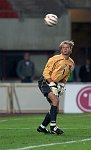 09.10.2004<br>�sterreich - Polen/1:3 (1:1)<br>MANNINGER Alexander, kann dem Ball auf dem Weg zum 1:3 nur mehr nachsehen<br>91. Minute