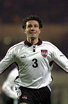 28.03.2001<br>�sterreich - Israel/2:1<br>BAUR Michael (�sterreich)<br>jubelt nach seinem Tor zum 1:1<br>9. Minute
