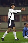 28.03.2001<br>�sterreich - Israel/2:1<br>VASTIC Ivica (�sterreich)<br>reklamiert Handspiel<br>41. Minute