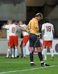 09.10.2004<br>�sterreich - Polen/1:3 (1:1)<br>MANNINGER Alexander, dahinter jubelnde Polen nach dem 1:3<br>91. Minute