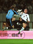 11.09.2000<br>�sterreich - Spanien<br>MAYRLEB Christian (�sterreich)<br>CASILLAS Iker (Spanien)