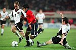 1998.04.22<br>�sterreich - USA<br>M�HLICH Roman, HIDEN Martin/REYNA Claudio<br>Vorarbeit zum 0:1<br>53.Minute