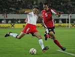 09.10.2004<br>�sterreich - Polen/1:3 (1:1)<br>POGATETZ Emanuel (�sterreich)<br>KALUZNY Radoslaw (Polen)<br>19. Minute