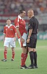 18.08.2004<br>�sterreich - Deutschland/1:3 (1:1)<br>STRANZL Martin (Deutschland)<br>COLLINA Pierluigi (Schiedsrichter)<br>78. Minute