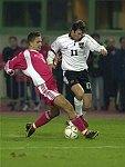 10.11.2001<br>�sterreich - T�rkei<br>HAAS Mario (�sterreich)<br>ASIK Emre (T�rkei)<br>89. Minute