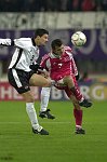 10.11.2001<br>�sterreich - T�rkei<br>FL�GEL Thomas (�sterreich)<br>BURUK Okan (T�rkei)<br>45.(+1)Minute