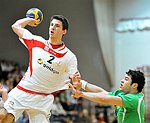 20.12.2011, Krems, Handball, Laenderspiel, Nationalteam, Testspiel, Oesterreich, Algerien<br>HERMANN Alexander, KAABACHE Hichem<br><br><br>Copyright DIENER / Zierlinger Karl<br>Marktgasse 3-7 / 4 / 5 / 21<br>A-1090 Wien<br>Telefax +43 1 955 32 35<br>Mobil +43 676 629 98 51<br>BA-CA<br>Bank Nr. 12000<br>Account Nr. 00712 223 783<br>e-mail: agentur@diener.at<br>Datenbank: www.diener.at