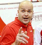 20.12.2011, Krems, Handball, Laenderspiel, Nationalteam, Testspiel, Oesterreich, Algerien<br>JOHANNESSON Patrekur<br><br><br>Copyright DIENER / Zierlinger Karl<br>Marktgasse 3-7 / 4 / 5 / 21<br>A-1090 Wien<br>Telefax +43 1 955 32 35<br>Mobil +43 676 629 98 51<br>BA-CA<br>Bank Nr. 12000<br>Account Nr. 00712 223 783<br>e-mail: agentur@diener.at<br>Datenbank: www.diener.at