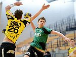 26.05.2012, Krems, Handball, Oesterreichische Meisterschaften U-18M, SG Handball Graz - ULZ Schwaz<br>HUBER Balthasar, DICKER Daniel<br><br><br><br>Copyright DIENER / Zierlinger Karl<br>Marktgasse 3-7 / 4 / 5 / 21<br>A-1090 Wien<br>Telefax +43 1 955 32 35<br>Mobil +43 676 629 98 51<br>BA-CA<br>Bank Nr. 12000<br>Account Nr. 00712 223 783<br>e-mail: agentur@diener.at<br>Datenbank: www.diener.at