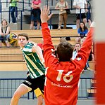 27.05.2012, Krems, Handball, Oesterreichische Meisterschaften U-18M, UHK Krems/St. Poelten - Union West-Wien<br>FRIMMEL Sebastian, GUTLEDERER Dominik<br><br><br><br>Copyright DIENER / Zierlinger Karl<br>Marktgasse 3-7 / 4 / 5 / 21<br>A-1090 Wien<br>Telefax +43 1 955 32 35<br>Mobil +43 676 629 98 51<br>BA-CA<br>Bank Nr. 12000<br>Account Nr. 00712 223 783<br>e-mail: agentur@diener.at<br>Datenbank: www.diener.at