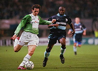 1997.10.22<br>Rapid - 1860 M�nchen<br>BRAUN Martin/ &quotPELE&quot Abidi