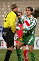 30.11.1997<br>Rapid - GAK<br>WAGNER Michael (Rapid)<br>ALMER Franz (GAK)