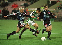1998.11.15<br>Rapid - Austria<br>WAGNER Rene/STREITER Michael<br> DOSPEL Ernst<br>Foul von Streiter an Wagner in der 65. Min. - Elfmeter!