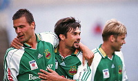 07.07.1999<br>Rapid - Bregenz<br>WAGNER Rene, LAGONIKAKIS Andreas