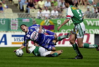 22.4.2000<br>Rapid - Ried<br>Schiesswald foult Fading