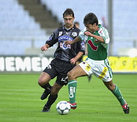 12.07.2000<br>Rapid - Sturm<br>LAGONIKAKIS Andreas (Rapid)<br>FLEURQUIN Andres (Sturm)