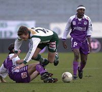 24.02.2002<br>Rapid - Salzburg/1:0(1:0)<br>HERZOG Andreas (Rapid)<br>JANK Christoph (Salzburg)<br>7. Minute
