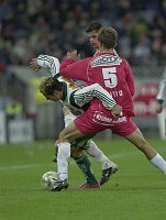 16.11.2002<br>Rapid - Pasching/2:1(1:0)<br>WALLNER Roman (Rapid)<br>WISIO Tomasz (Pasching)<br>29. Minute