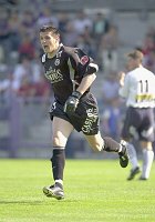 29.05.2003<br>Austria - Bregenz/0:2(0:1)<br>MANDL Thomas l�uft aufgeregt zum Linienrichter, um gegen das 0:2 durch KLAUSZ Laszlo zu protestieren<br>72. Minute