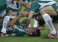 30.07.2003<br>Rapid - Admira/1:0(1:0)<br>Gl�ckw�nsche an WAGNER Rene nach dessen Tor zum 1:0<br><br>