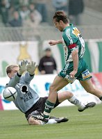 17.04.2004<br>Rapid - Bregenz 0:0<br>WAGNER Rene (Rapid)<br>NAGEL Mathias (Bregenz)<br>12. Minute