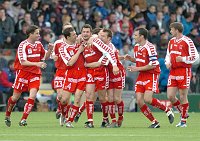 25.04.2004<br>Austria - GAK 1:3(0:1)<br>Jubel um KOLLMANN Roland nach dem 2:0<br>57. Minute