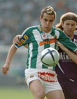 02.05.2004<br>Rapid - Austria 1:2(0:2)<br>DOBLER Andreas (Rapid)<br>BLANCHARD Jocelyn (Austria)<br>87. Minute
