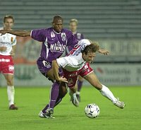 23.08.2003<br>Austria - Admira/2:1(2:0)<br>AFOLABI Rabiu (Austria)<br>MISURA Tomislav (Admira)<br>61. Minute